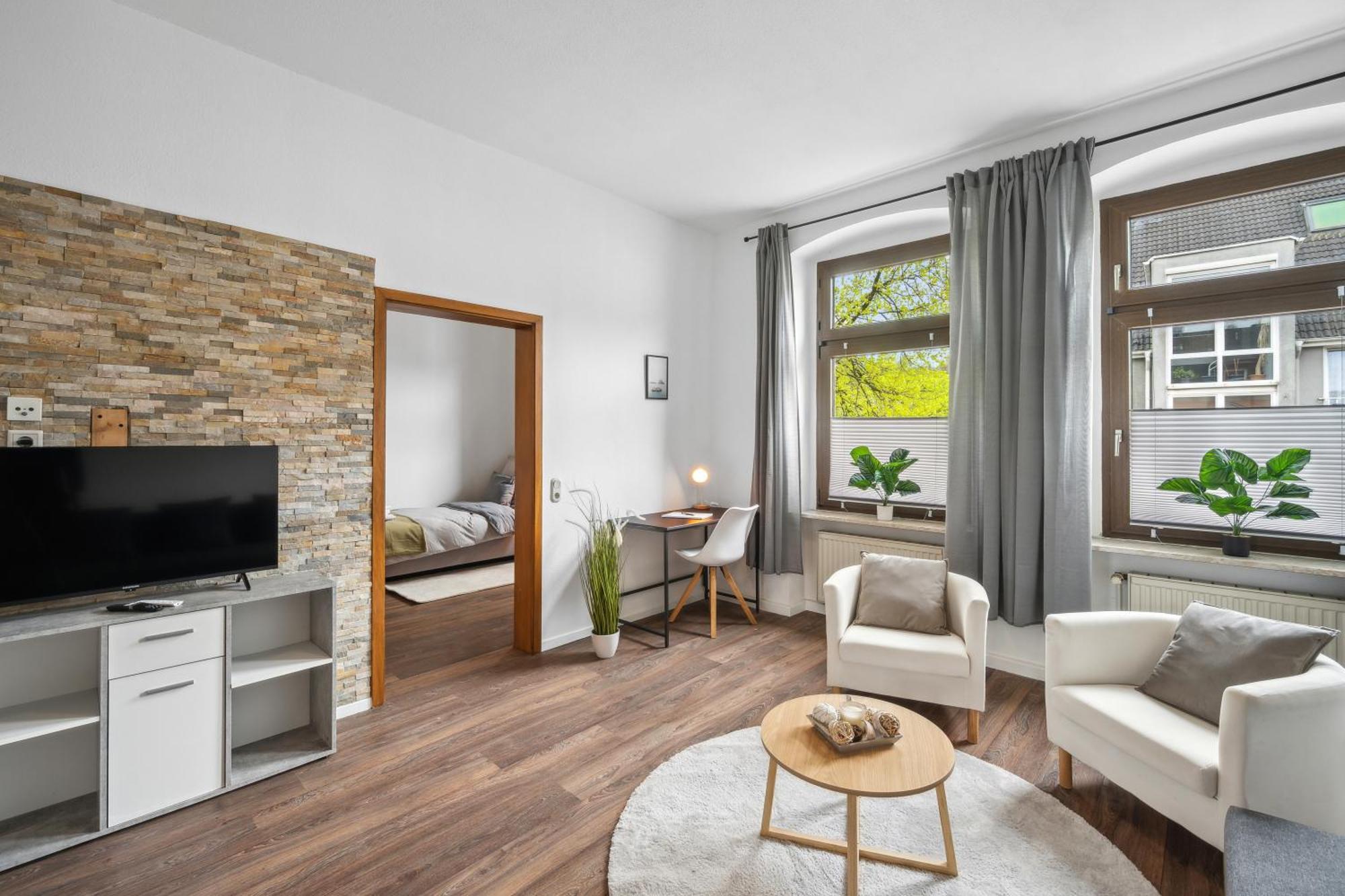 Wupper Home Ii, Top Lage Ideal Fuer Geschaeftsleute, Monteure, Familien, 3 Zimmer, Flachbild-Tv Wuppertal Exteriör bild